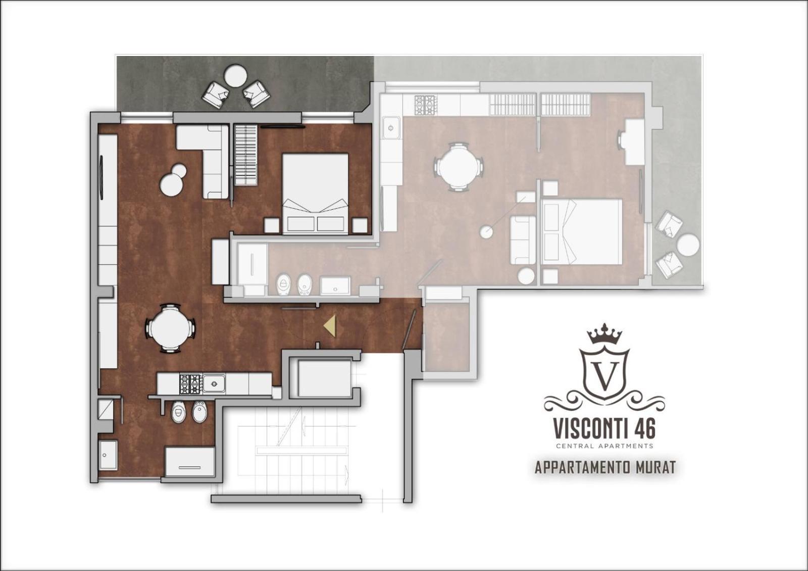 Visconti 46 Central Apartments Bari Exteriér fotografie